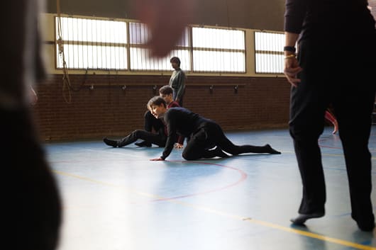 Myriam Lefkowitz, ‘Practising Attention’, workshop, presented by If I Can’t Dance at de Tagerijn, Amsterdam, 17 November 2017. Photo: Coco Duivenvoorde.